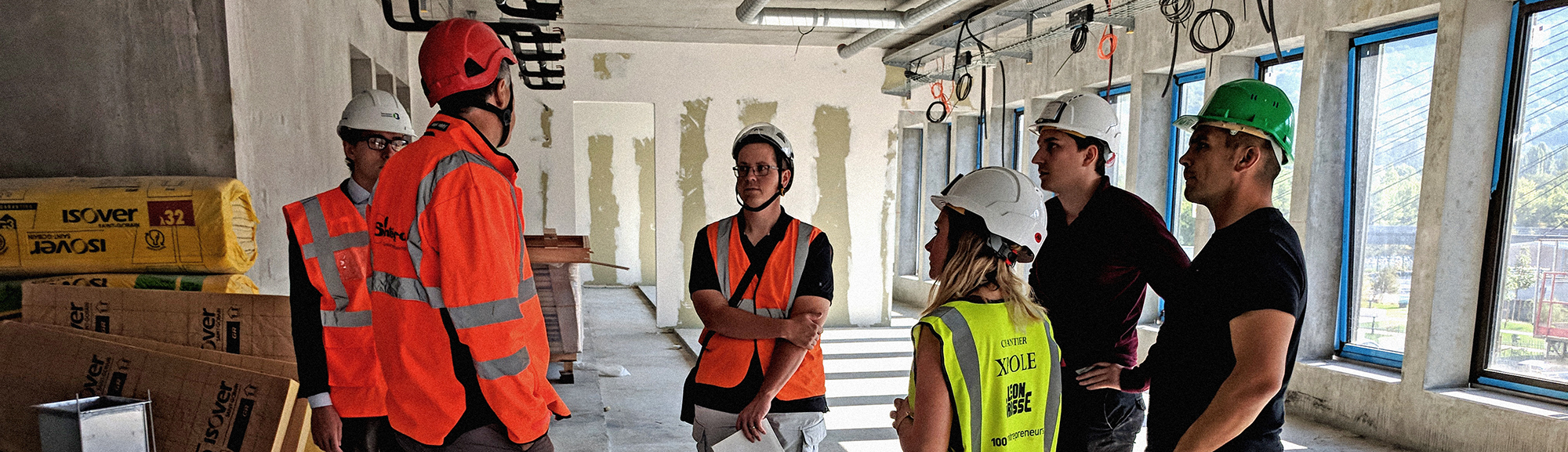 Visite d'audit d'usage sur chantier Bouygues immobilier